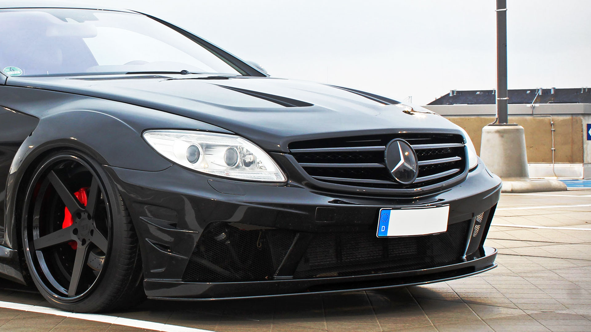 Mercedes Cl Amg W Tuning V Widebody Aerodynamic Kit