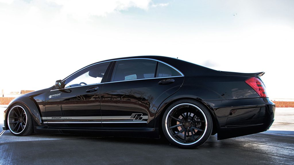 Mercedes S Klasse S63 S65 AMG W221 Tuning Black Edition V2 Widebody