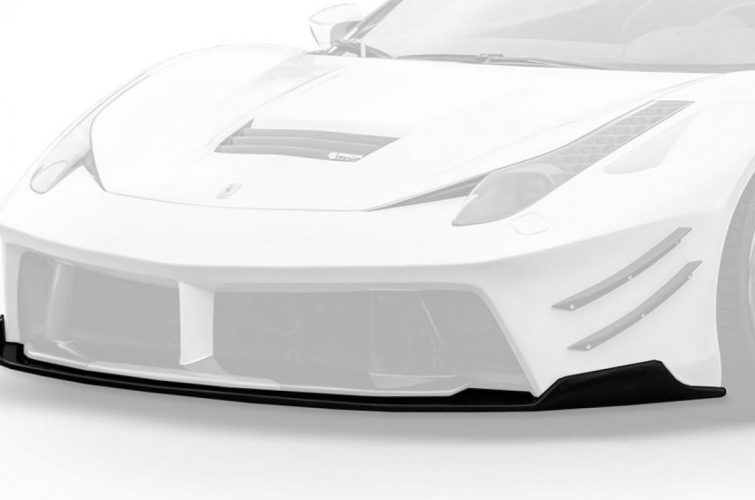 PD458 Front Add-On Lip Spoiler only for PD458 Front Bumper