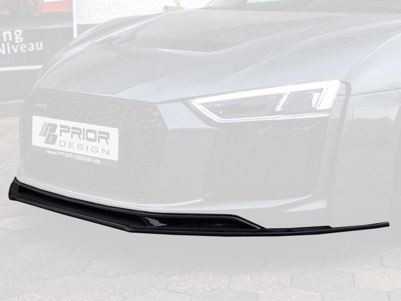 PD800WB Front Add-On Lip Spoiler for Audi R8 4S Coupe/Spyder