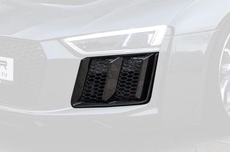 PD800WB Front Bumper Vents Inserts for Audi R8 4S Coupe/Spyder