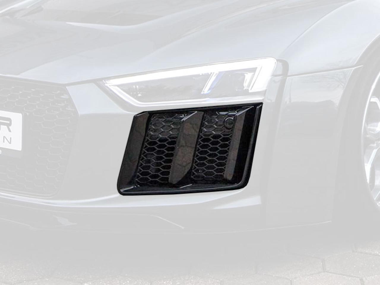 PD800WB Front Bumper Vents Inserts for Audi R8 4S Coupe/Spyder