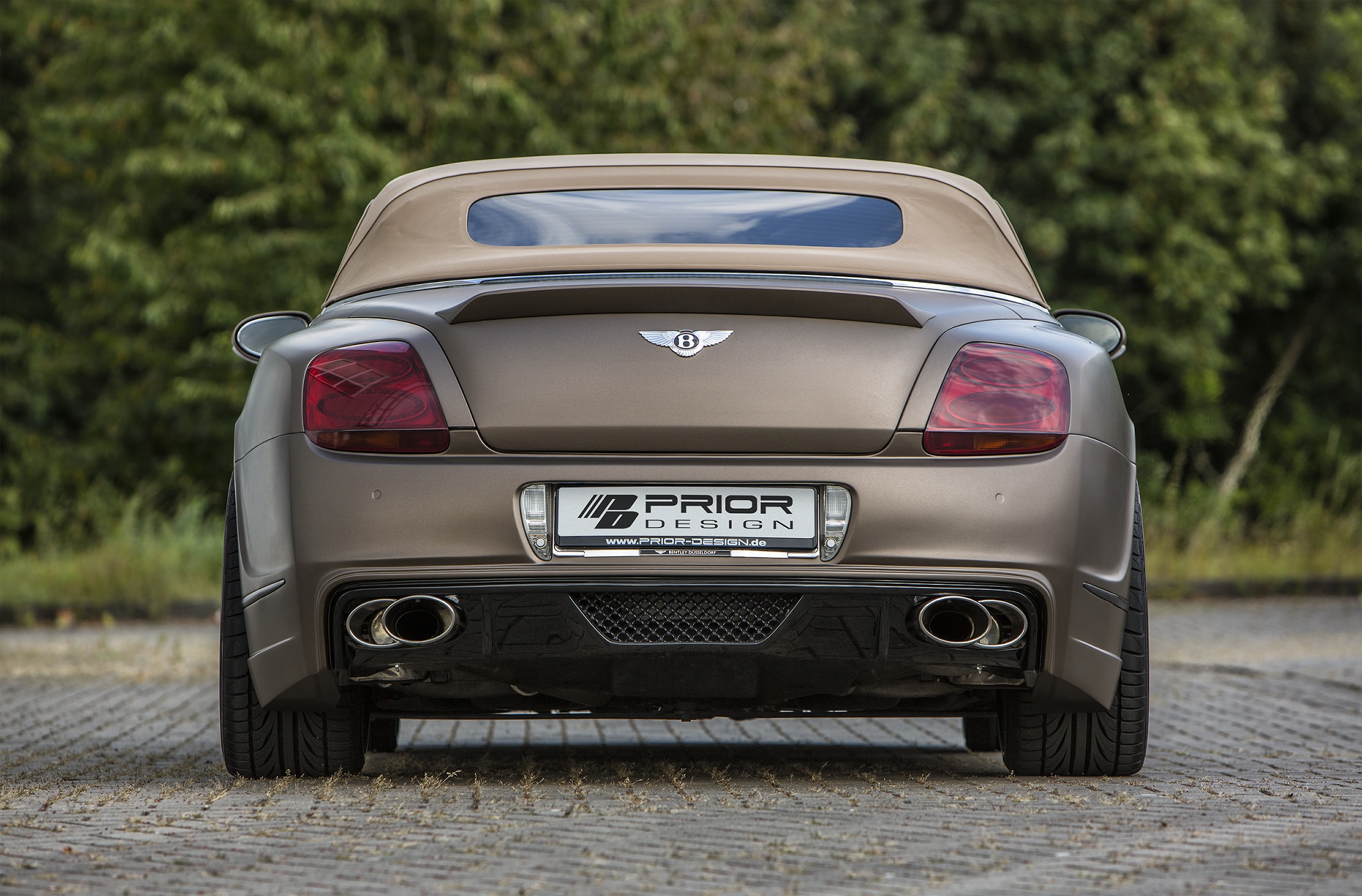PD Rear Trunk Spoiler for Bentley Continental GT/GTC [2003-2011]