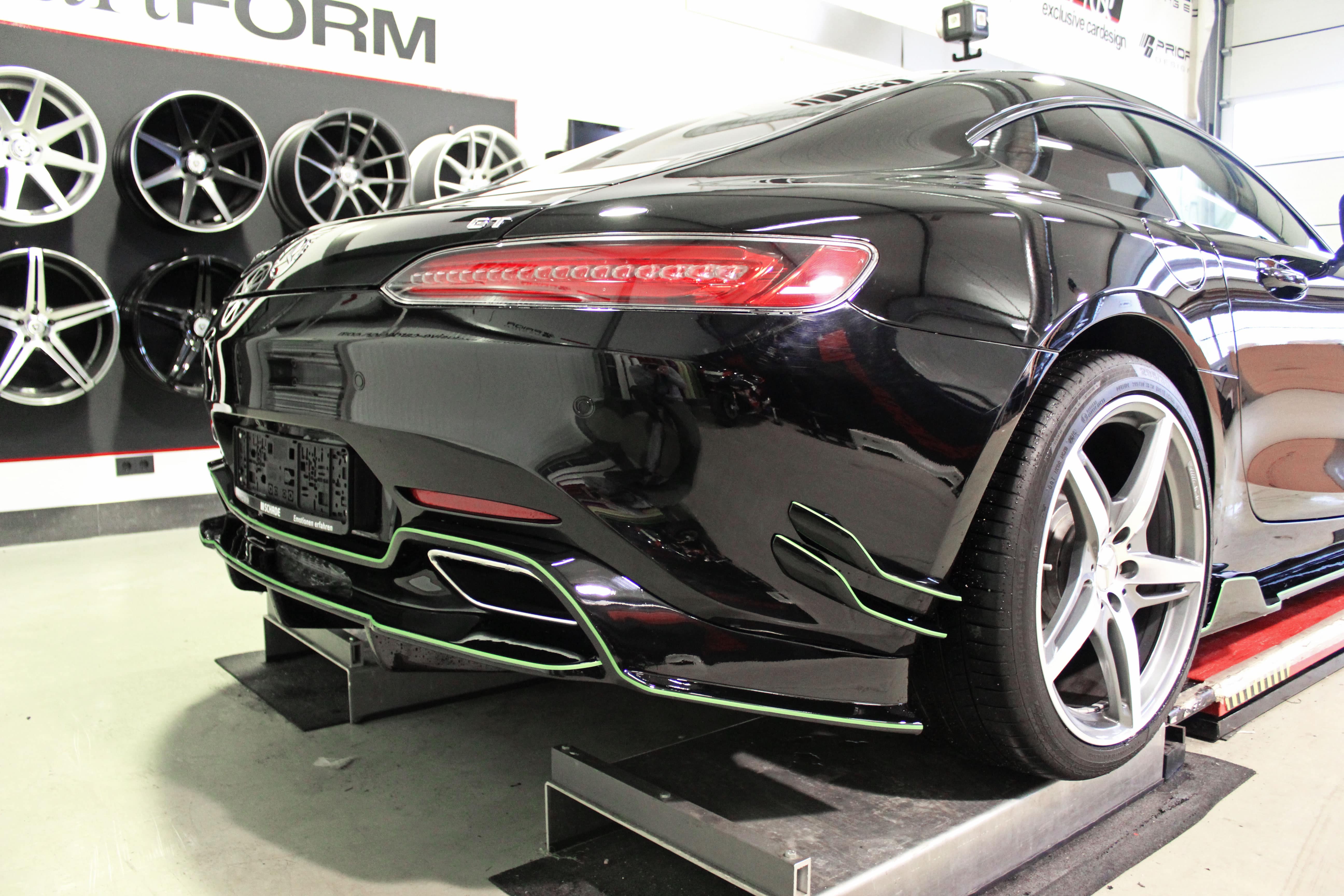 PD800GT Diffusor for Mercedes-AMG GT/GTS C190