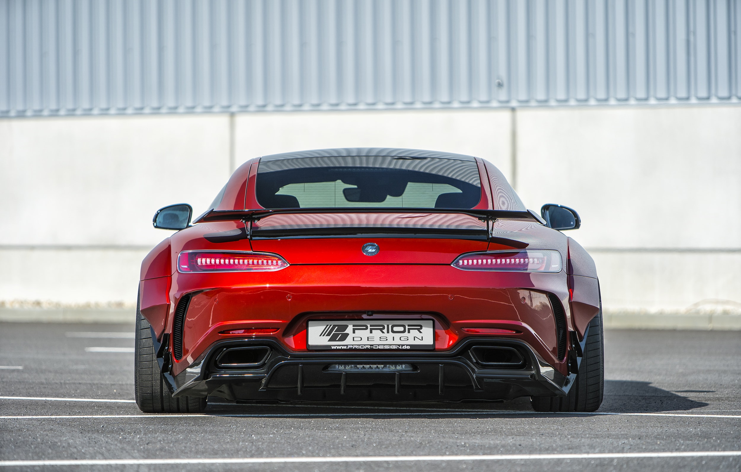 PD700GTR Cupwings REAR for Mercedes AMG GT/GTS & GTC