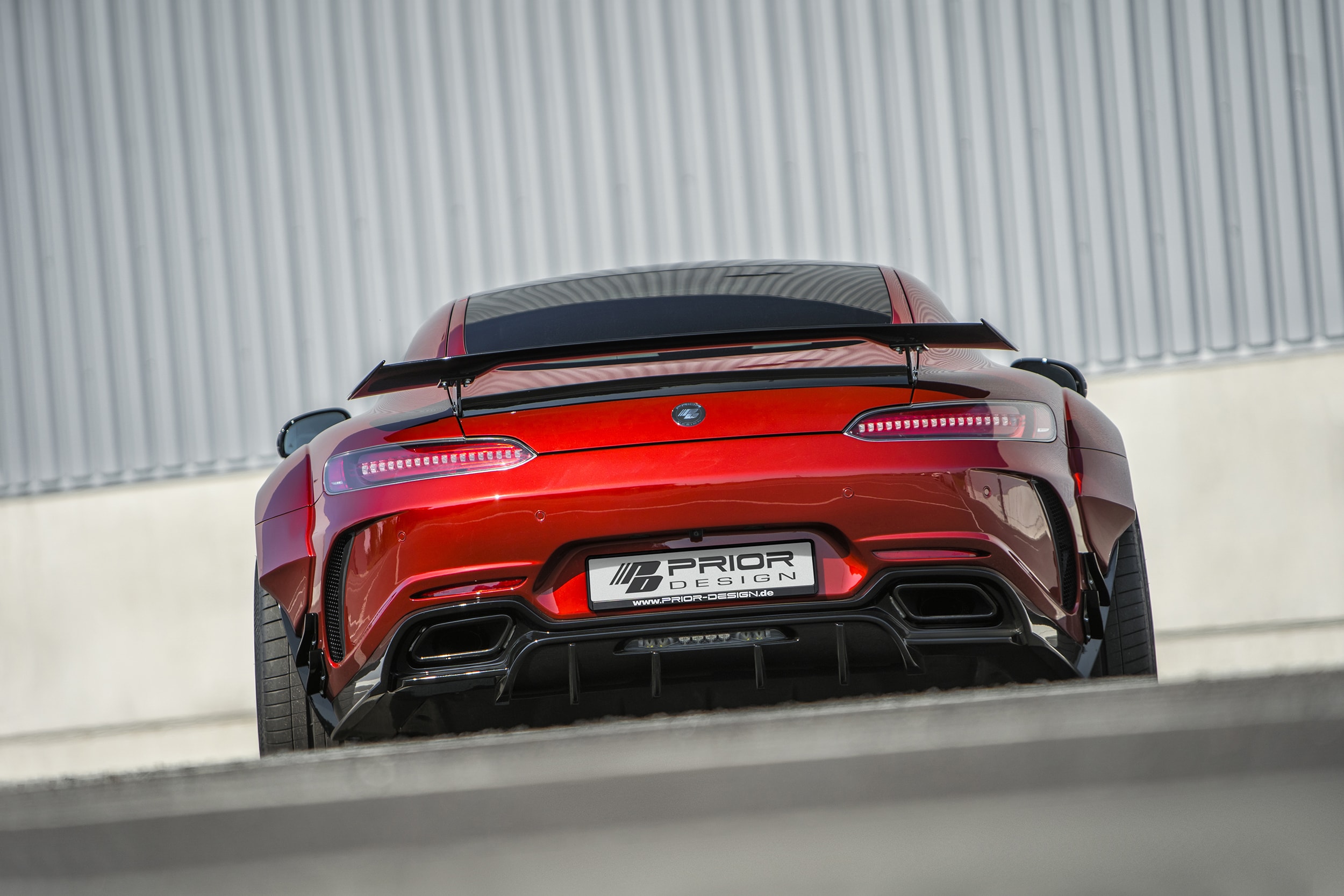 PD700GTR Diffusor for Mercedes AMG GT/GTS