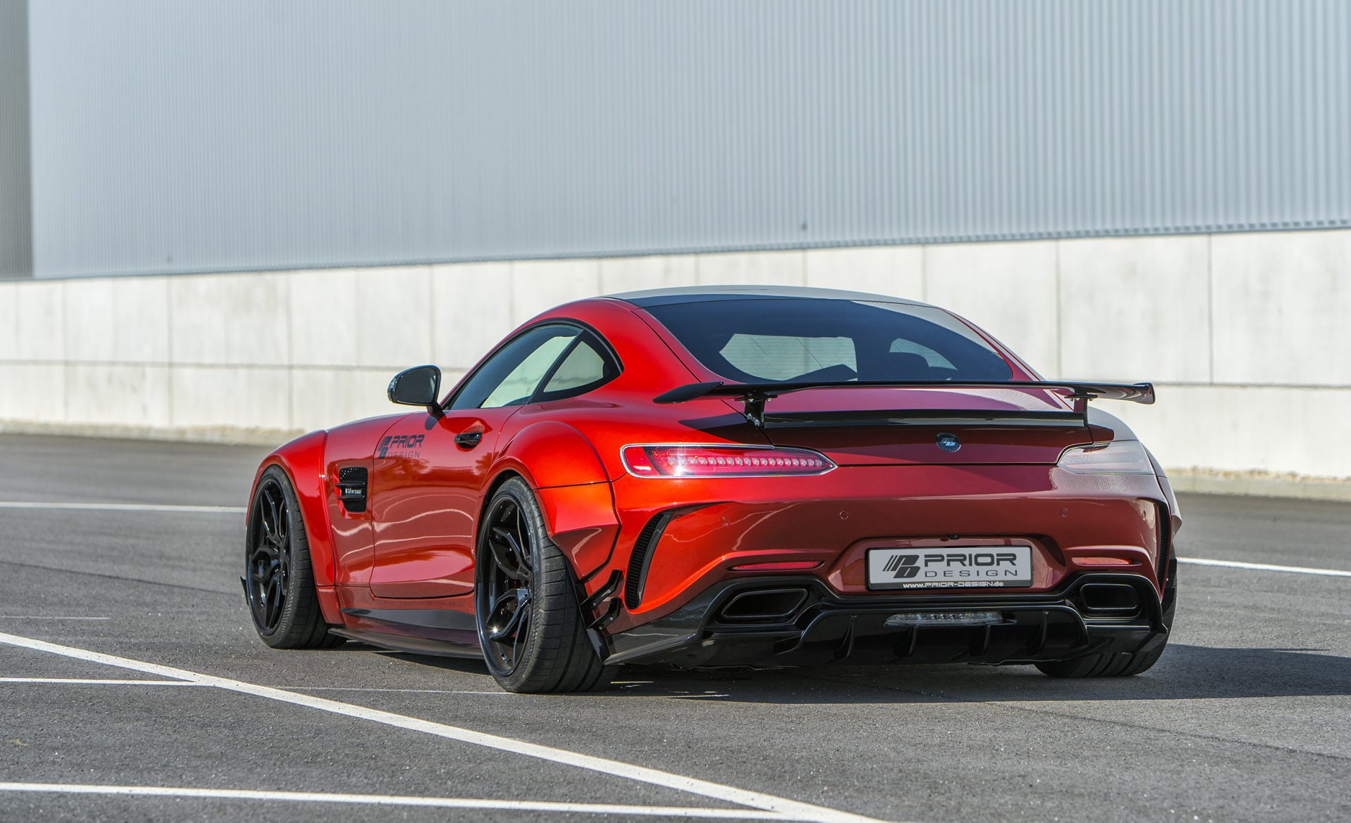 PD700GTR Cupwings HECK für Mercedes AMG GT/GTS & GTC