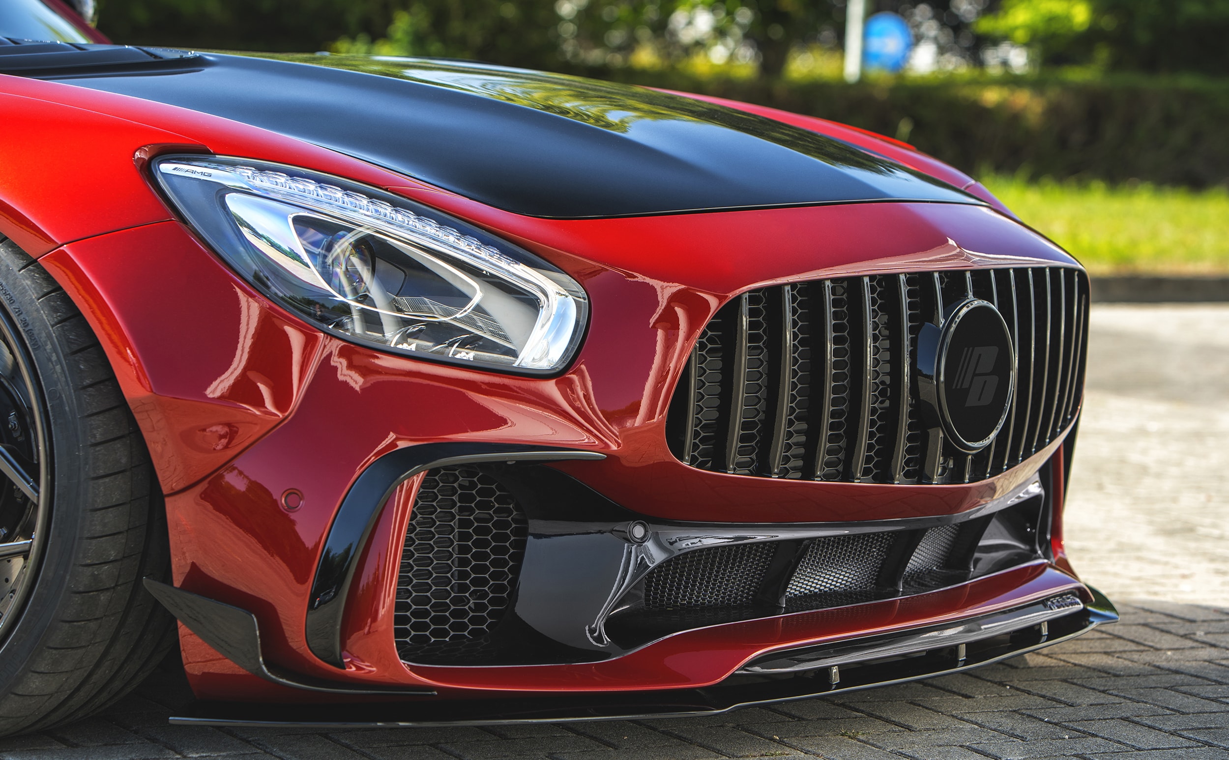 PD700GTR Front Bumper for Mercedes AMG GT/GTS