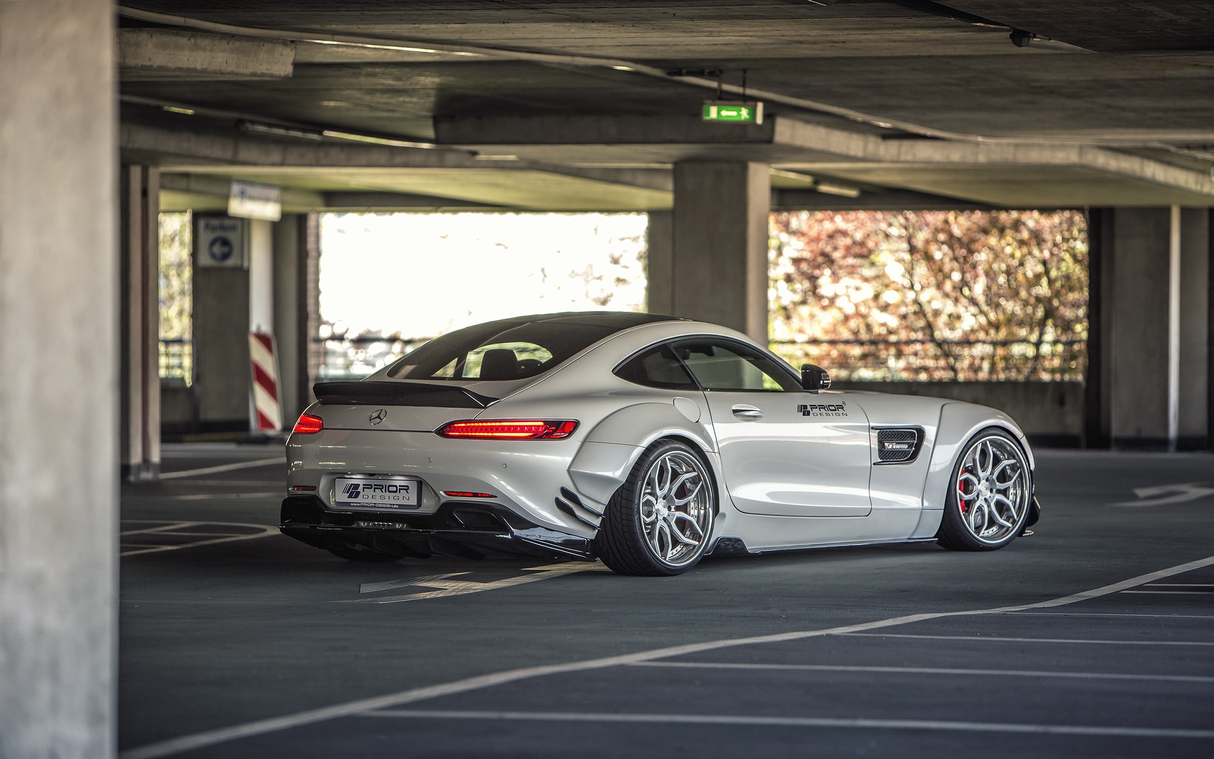 PD800GT Diffusor for Mercedes GT:GTS - PD800GT Widebody Aerodynamic Kit - Prior Design