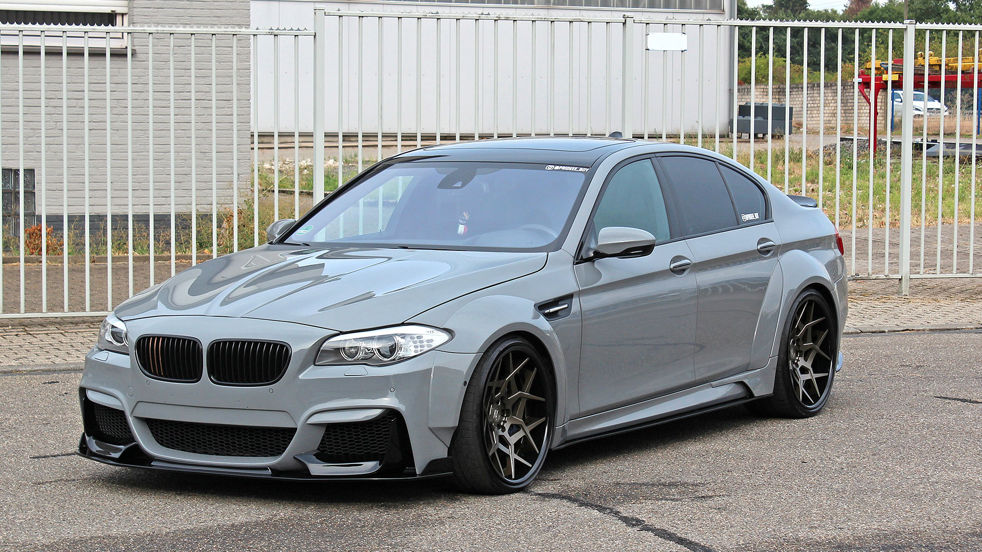 PD55X Front Bumper for BMW 5-Series F10 incl. M5