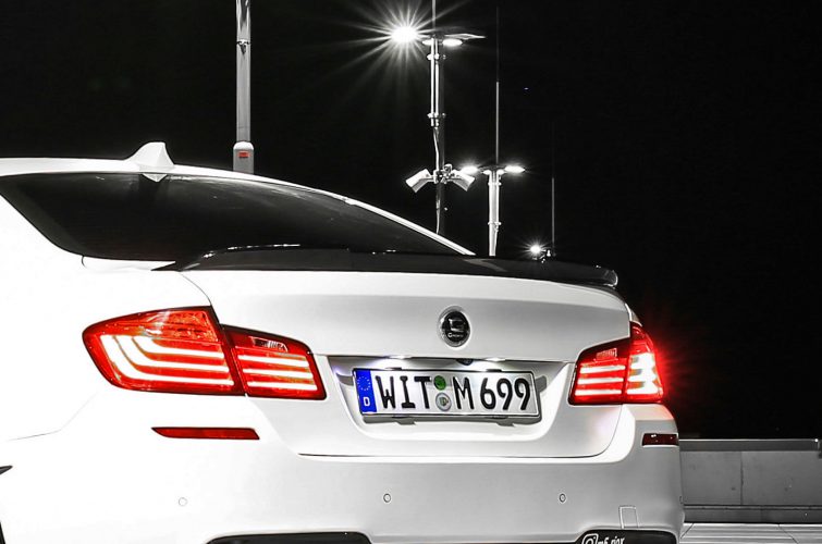PD55X WB Widebody Rear Trunk Spoiler for BMW 5-Series F10
