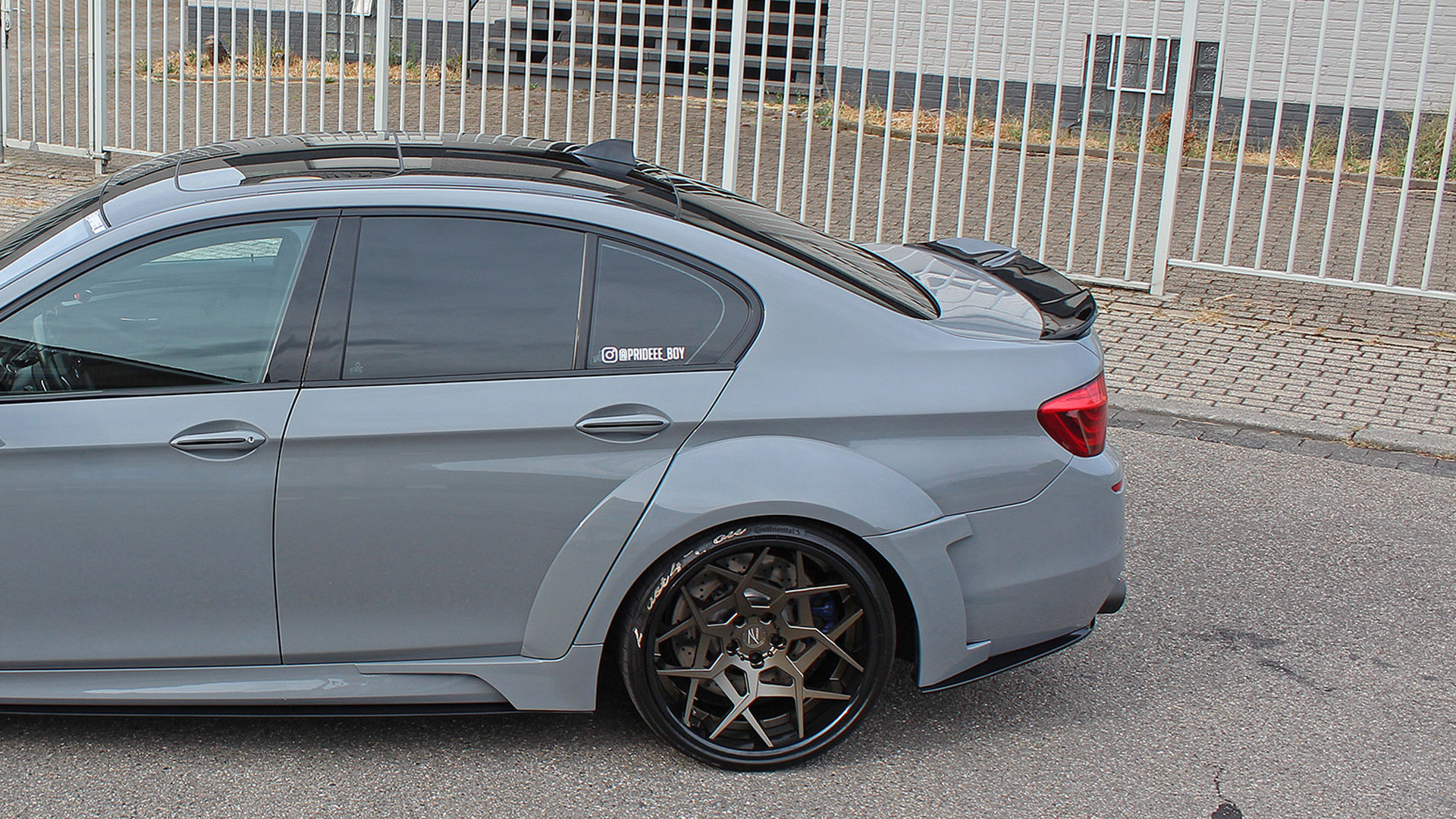 PD55X Widebody Rear Widenings (set) for BMW 5-Series F10 incl. M5