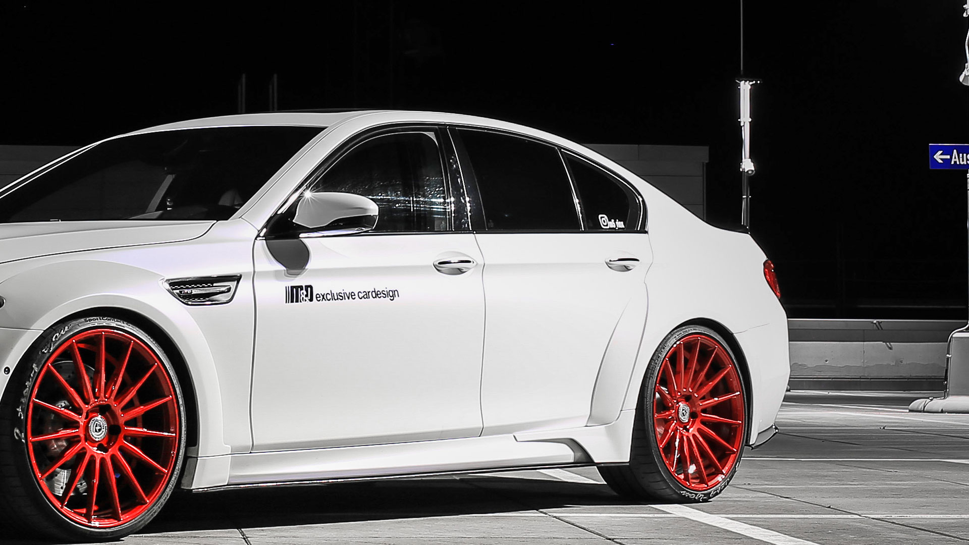 PD55X WB Widebody Side Skirts for BMW 5-Series F10