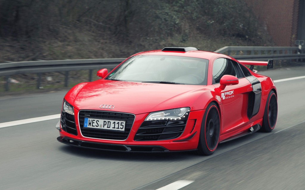 Audi r8 Matte Red