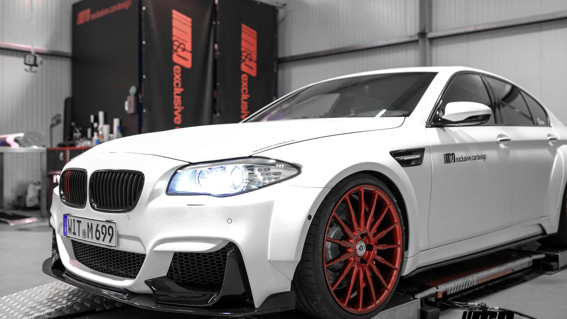 Bmw 5 Series M5 F10 Tuning Pd5xx Widebody Aerodynamic Kit Rennen