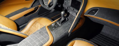 Chevrolet Corvette C7 Stingray Alcantara Interieur
