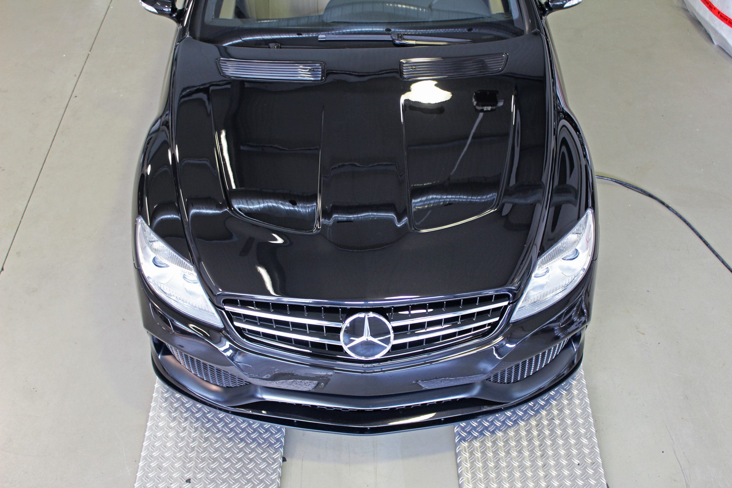 Black Edition V2 Bonnet for Mercedes CL C216