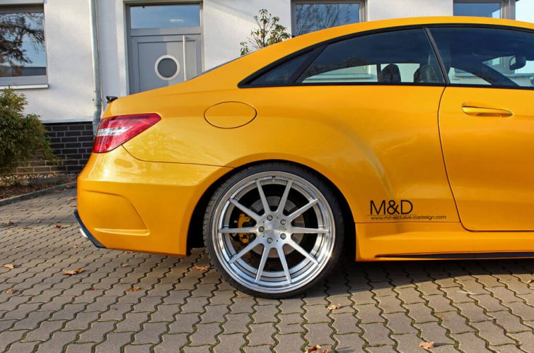 PD850 Black Edition Widebody Rear Widenings for Mercedes E-Coupe C207