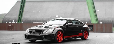 Mercedes E-Coupe & Cabrio C207/A207 Tuning - PD850 Black-Edition Widebody Aerodynamic Kit