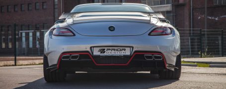 PD900GTWB Widebody Rear Bumper incl. Diffusor for Mercedes SLS Coupe AMG C197