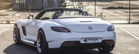 PD900GT Widebody Rear Widenings for Mercedes SLS AMG Roadster