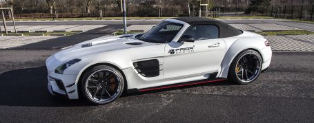PD900GT Widebody Front Widenings for Mercedes SLS AMG Roadster