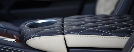 Porsche Panamera 970 exclusive interior - two-tone leather + alcantara