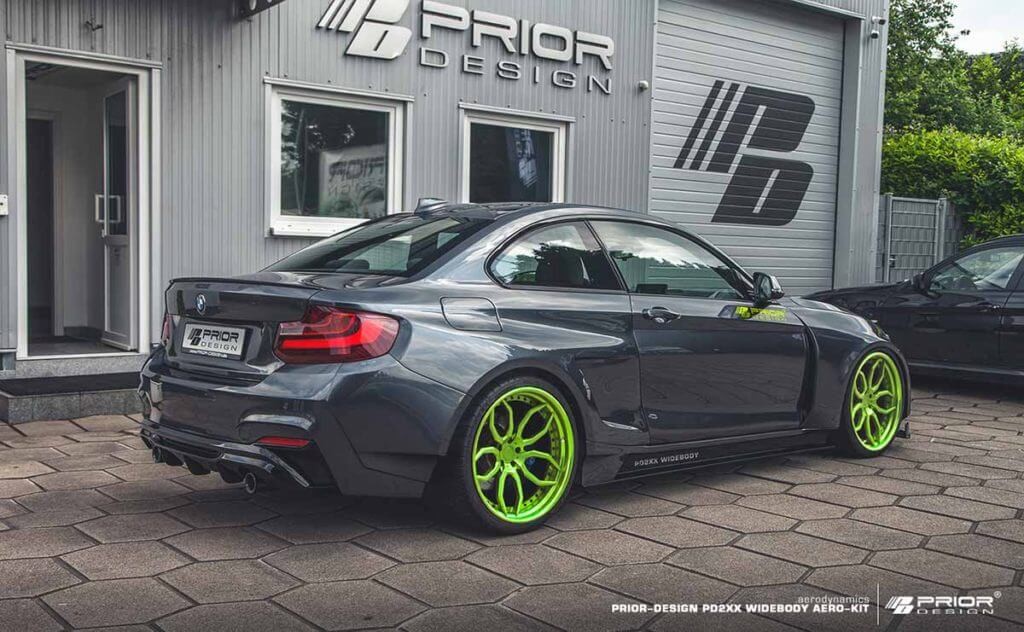 Bmw 2er Coupe F22 M2 Breitbau Tuning Pd2xx Wb Widebody Aerodynamik