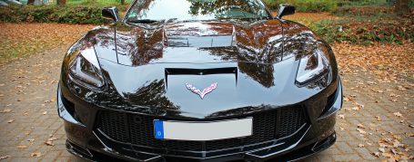PDR700 Frontstoßstange inkl. Frontspoiler Lippe und Cupwings für Chevrolet Corvette C7 Stingray