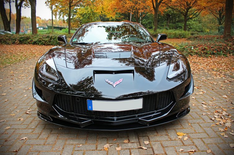 PDR700 Front Bumper incl. Front Add-On Spoiler & Cupwings for Chevrolet Corvette Stingray C7