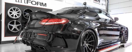 Mercedes C Coupe C43 C63 C63s Amg C205 Tuning Pd65cc Widebody Aerodynamic Kit Rennen Forged R60 X Concave In 9x20 10 5x20 M D Exclusive Cardesign