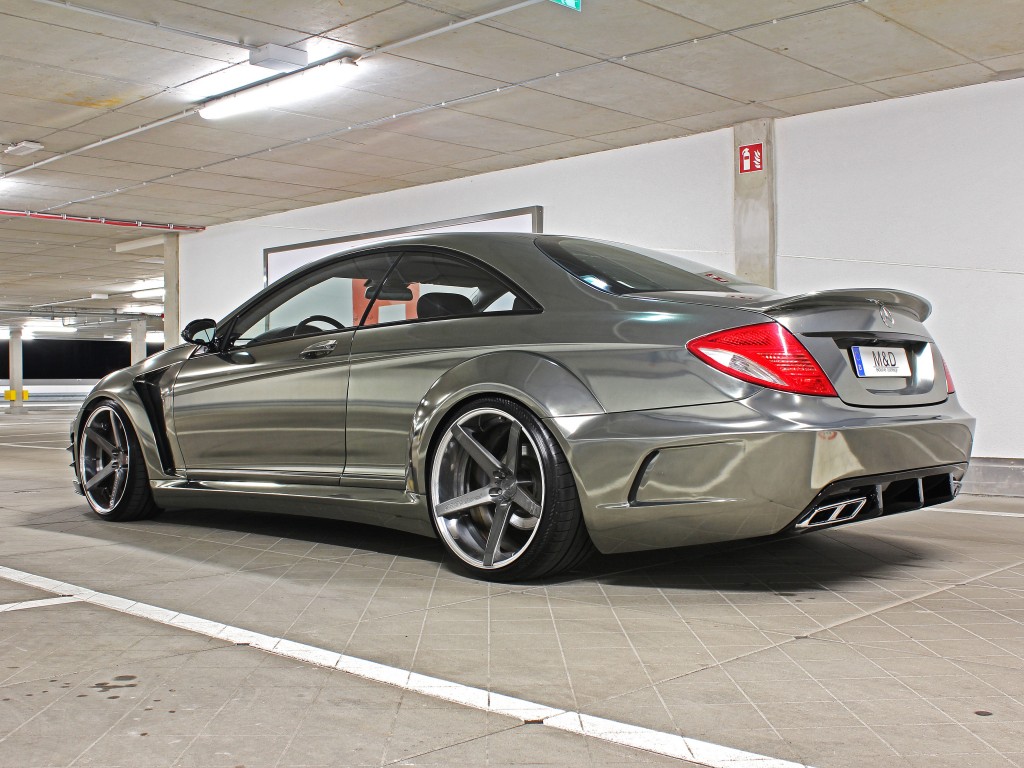 Mercedes Benz cl216 AMG серый