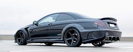 Black Edition V2 Widebody Heckstoßstange inkl. Diffusor für Mercedes CL W216