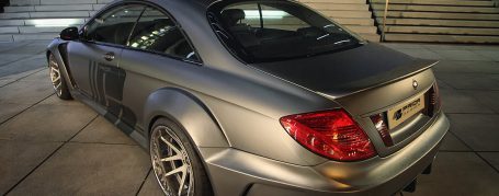 Black Edition Widebody Seitenwandverbreiterung hinten für Mercedes CL W216 FL