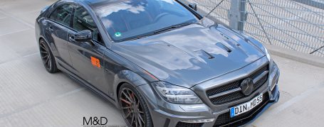 PD550 Black Edition Engine Cover for Mercedes CLS W218