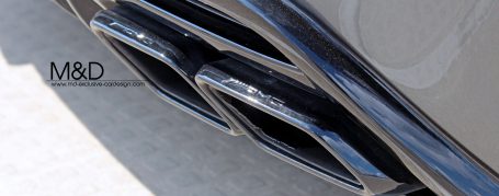 PD550 Black Edition Rear Bumper for Mercedes CLS C218