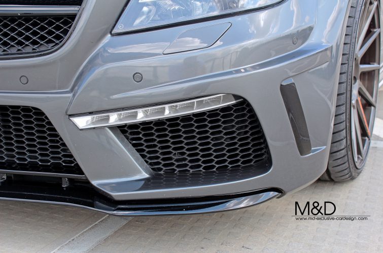 PD550 Black Edition Front Bumper for Mercedes CLS W218