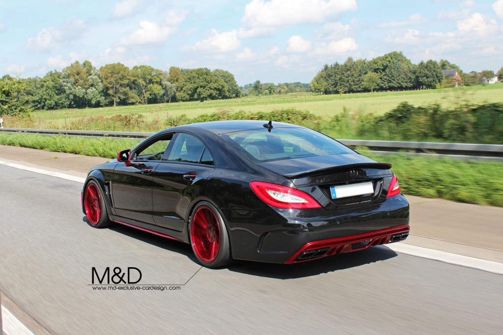 cls 500 w218 downpipe