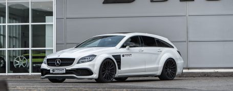 PDV4 Side Skirts with Side Skirts Lip for Mercedes CLS X218 Shooting Brake