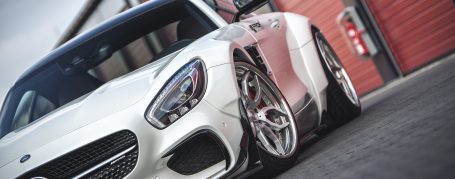 PD800GTWB Widebody Front Widenings for Mercedes GT/GTS [C190]