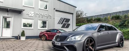 Mercedes S Class S63 S65 Amg W221 Tuning Black Edition V3 Widebody Aerodynamic Kit M D Exclusive Cardesign