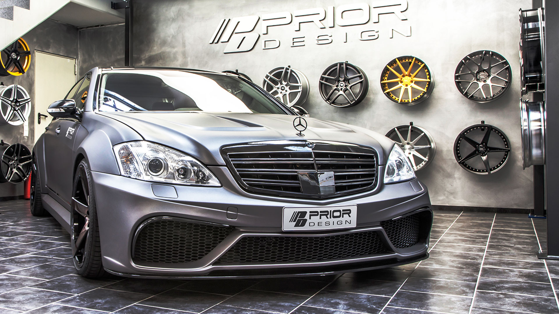 Mercedes S Class S63 S65 Amg W221 Tuning Black Edition V3 Widebody Aerodynamic Kit M D Exclusive Cardesign