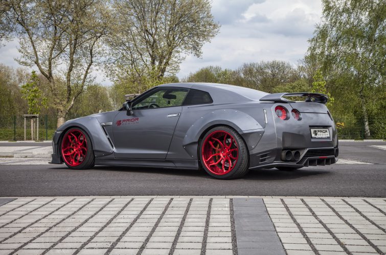PD750 Widebody Rear & Front Widenings (4x) for Nissan GT-R R35