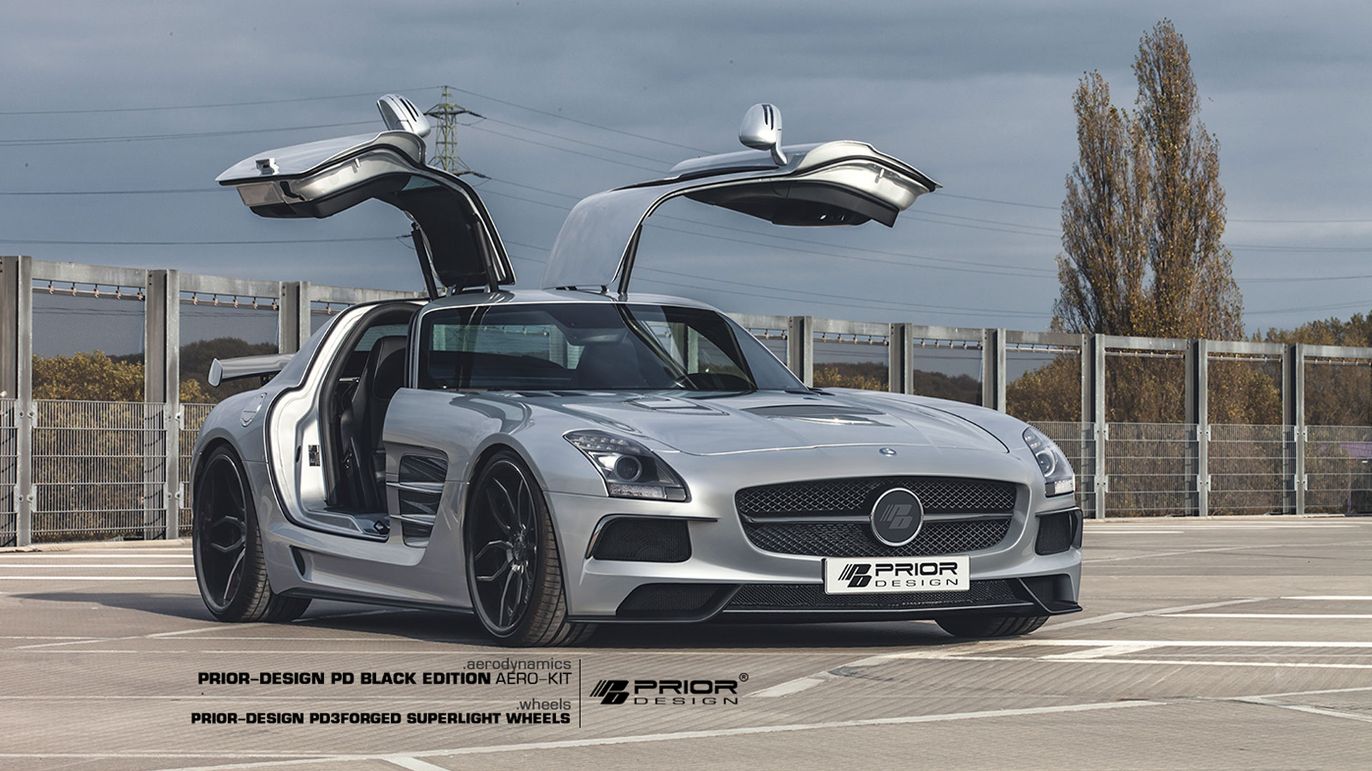 Mercedes Sls Coupe C197 Tuning Pd Black Edition Aerodynamik Kit M D Exclusive Cardesign
