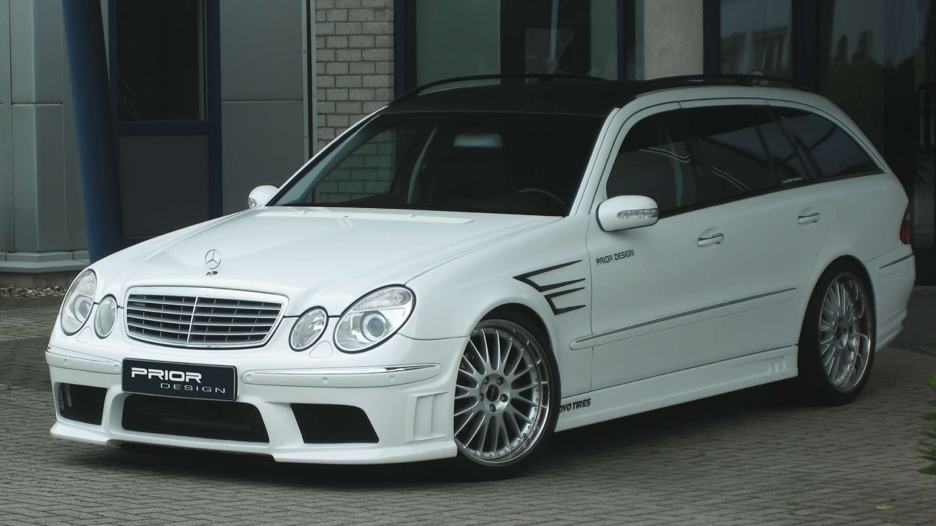 Mercedes E55 E63 Amg E Class S211 T Model Tuning Pd Aerodynamic Kit For All S211 T Models M D Exclusive Cardesign