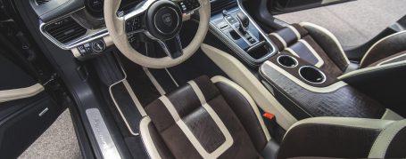 Porsche Panamera 971 exklusives Interieur - zweifarbige Leder + Alcantara