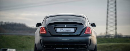 PD BlackShot Rear Bumper with Diffusor suitable for Rolls Royce Wraith