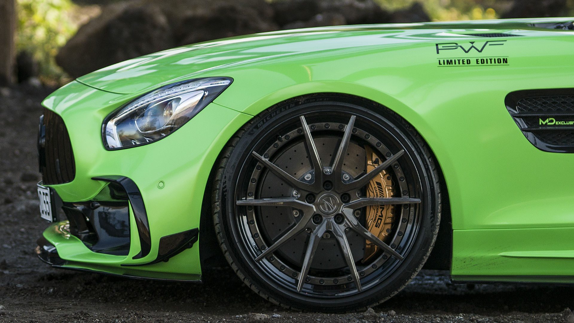 PD700GTR Cupwings Front für Mercedes AMG GT/GTS C190
