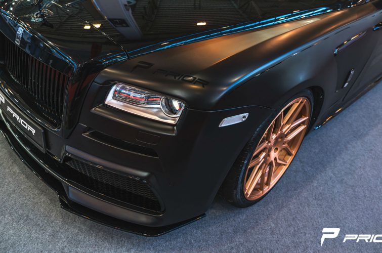 PRIOR-DESIGN BlackShot Front Spoiler for BlackShot Front Bumper for Rolls Royce Wraith