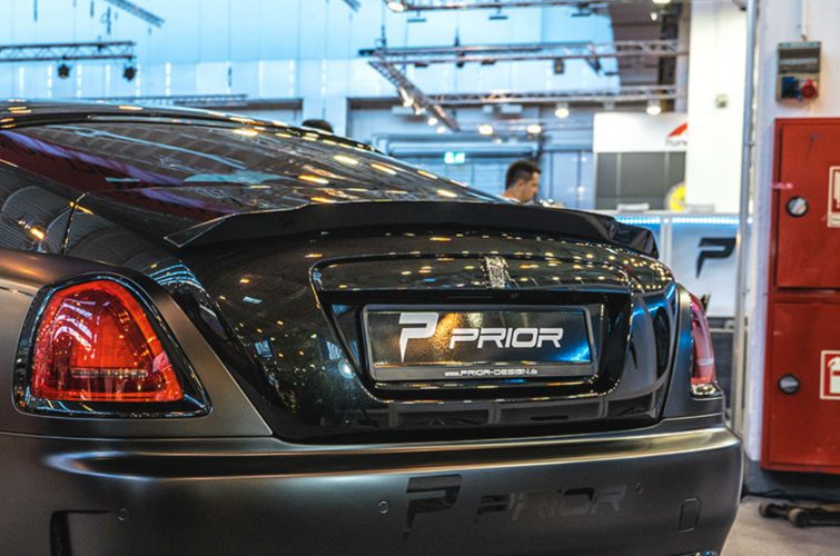 PRIOR-DESIGN BlackShot Rear Trunk Spoiler for Rolls Royce Wraith